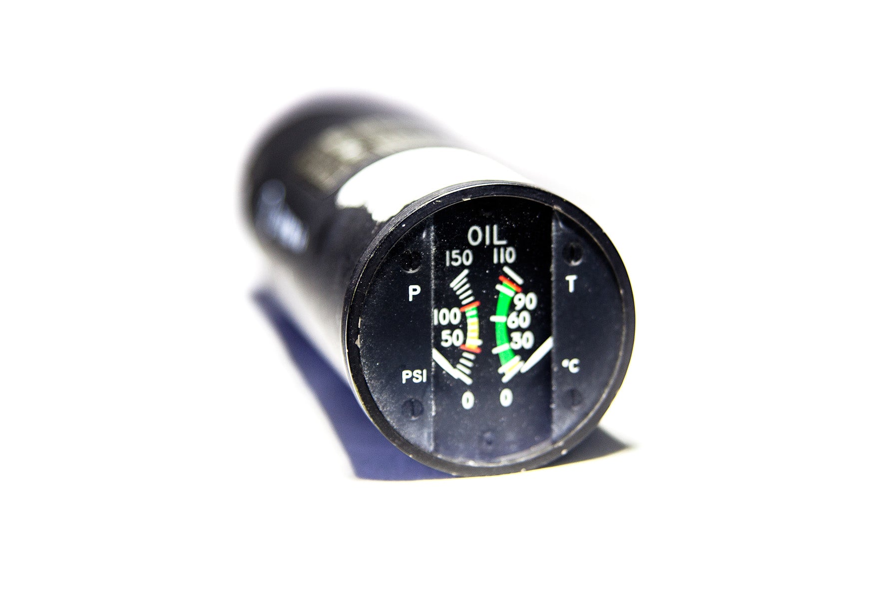 Instrument de mesure de pression d’huile Dornier, tout est dans la pression ! période 1960