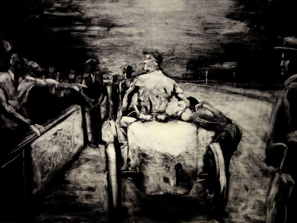 Monotype “Et de nouveau Chiron victorieux !“