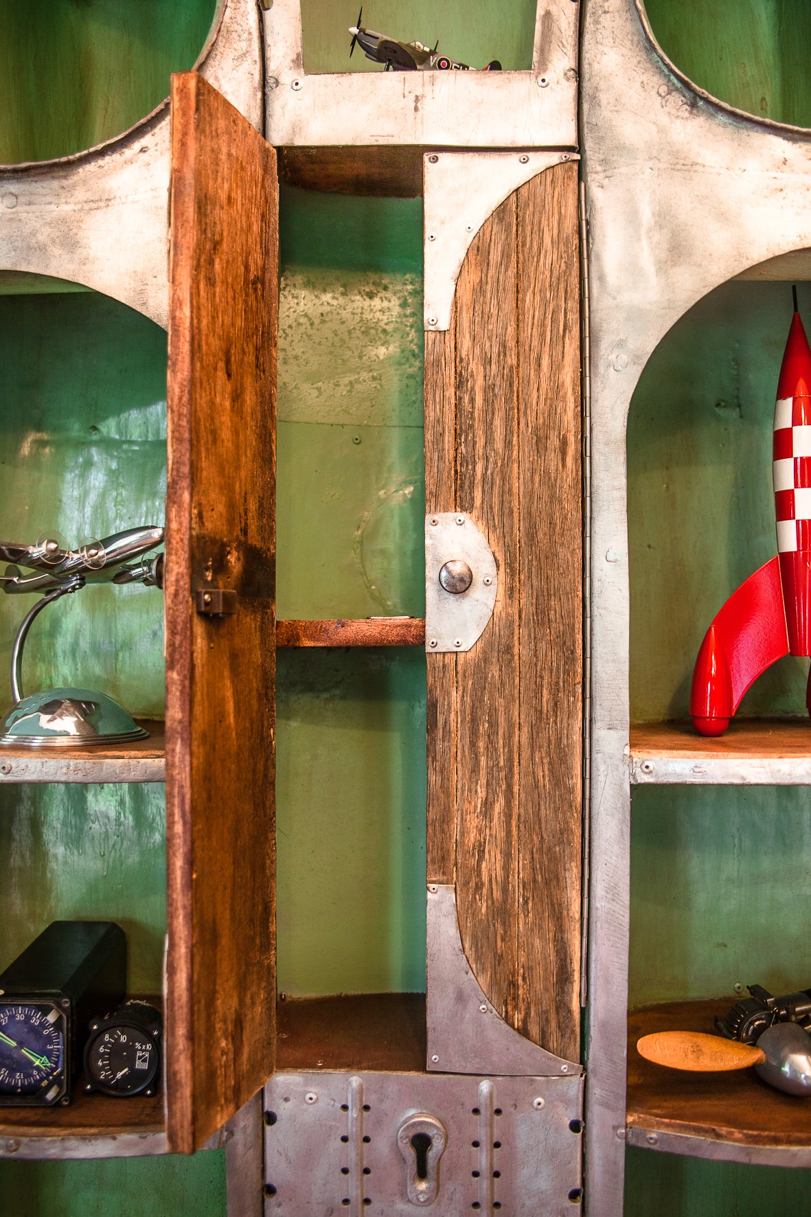 Étagère flotteurs hydravion - période 1930