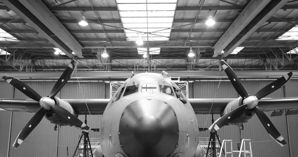 Pale de Transall des établissements Ratier-Figeac, 1965