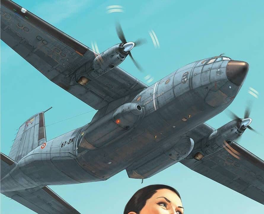 Pale de Transall des établissements Ratier-Figeac, 1965