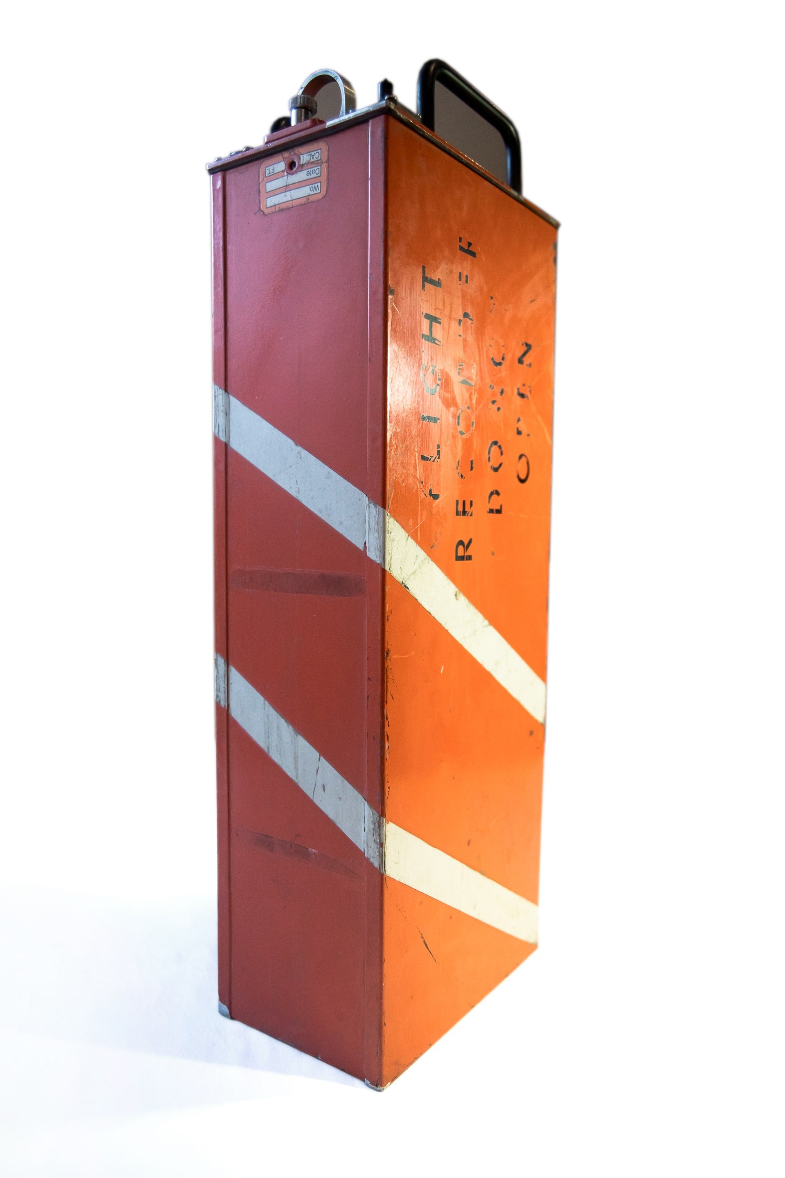 Ensemble de 2 boîtes noires d'un Boeing 727 de Libyan Arab Airlines, période 1970