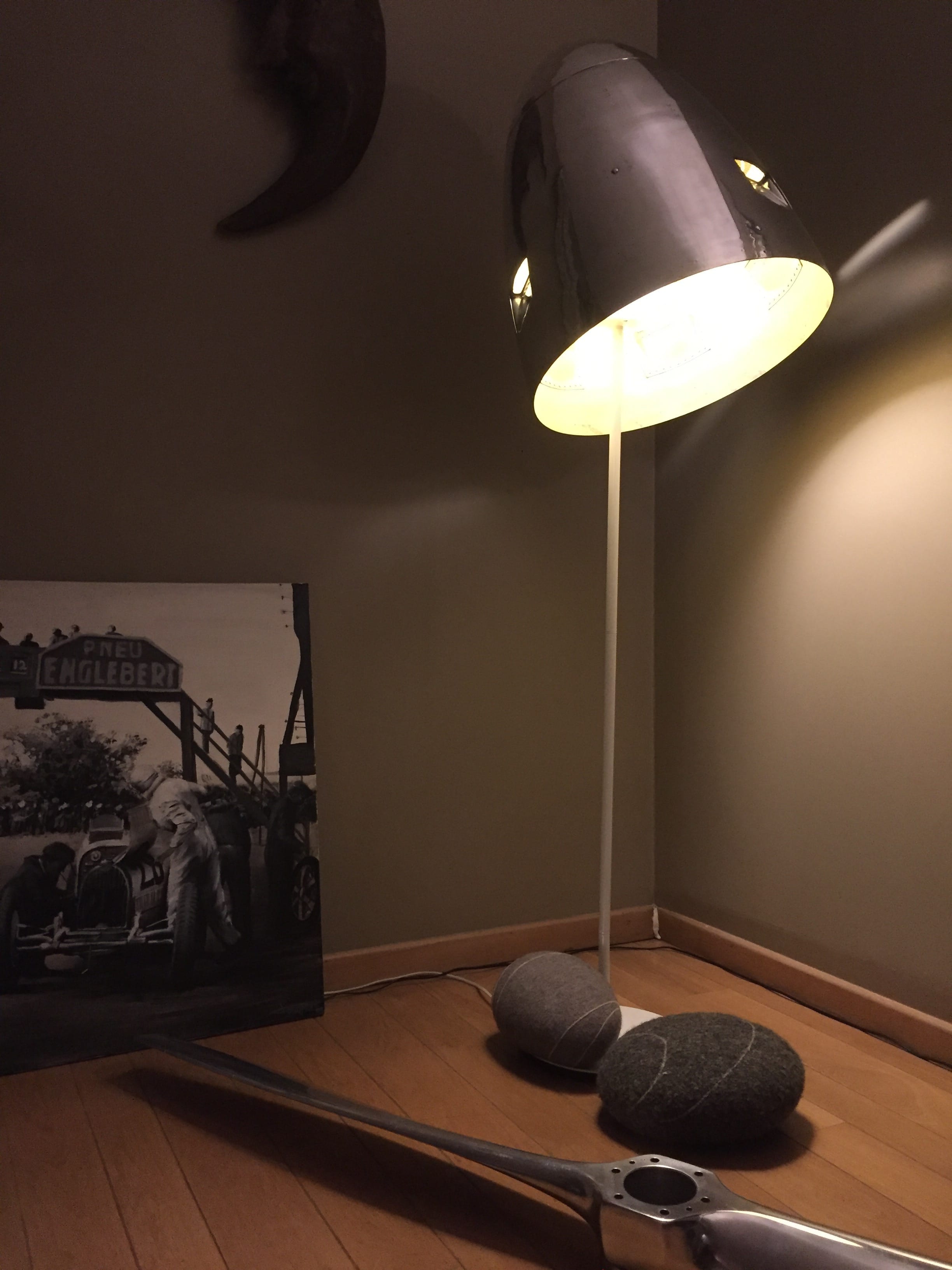 Cône de réacteur de Crusader de l'aéronavale 1970