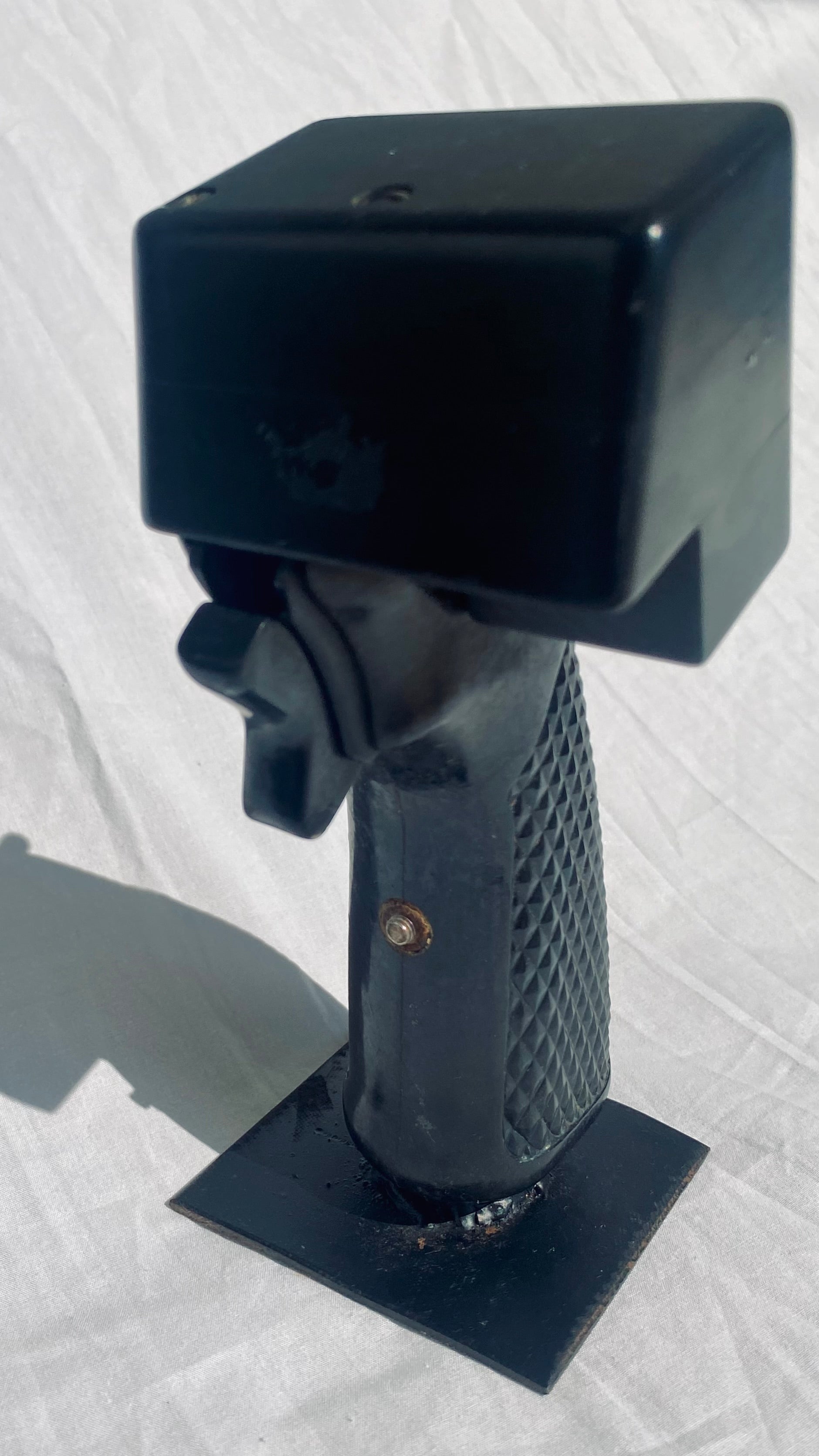 Poignée de commande d'hélicoptère période 1960