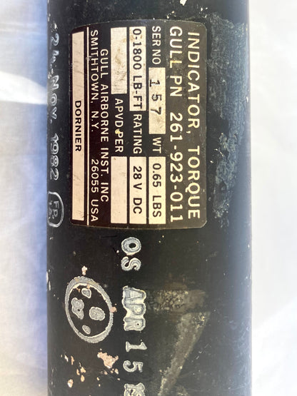 Simmonds fuel level indicator used on General Dynamics F-111 Aardvark combat aircraft