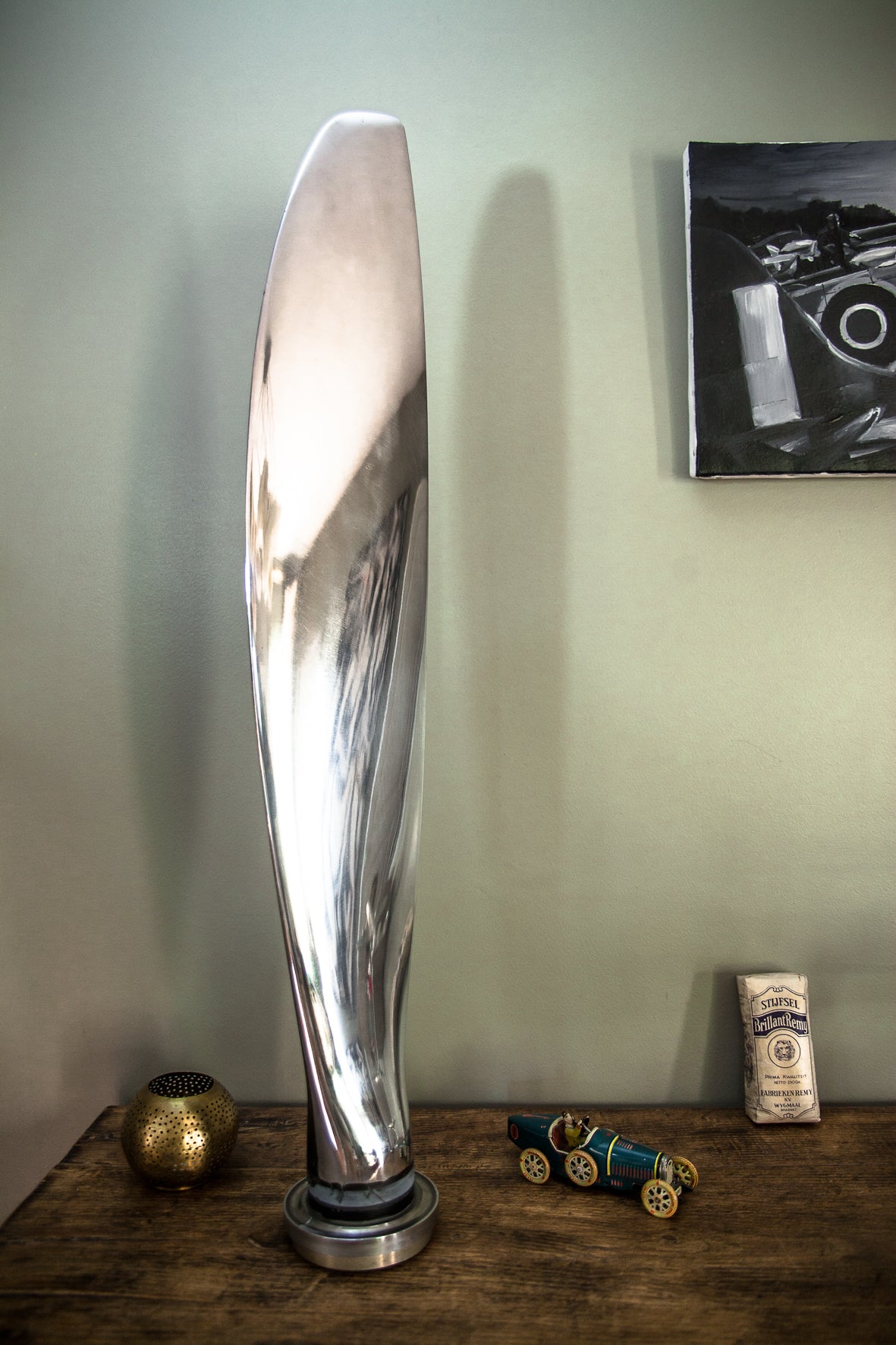 Hélice d’avion de voltige, période 1960